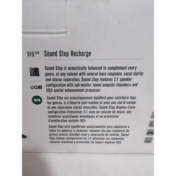 Soundfreaq Sound Step Recharge SFQ-02RB Bluetooth Speaker Dock 30-Pin iPhone Pad - Picture 12 of 16